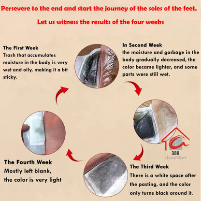 Japanese Made Detox Foot Pads – 20 Patches | Buy 1 Get 1 Free