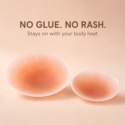 NipEase non-adhesive silicone nipple covers