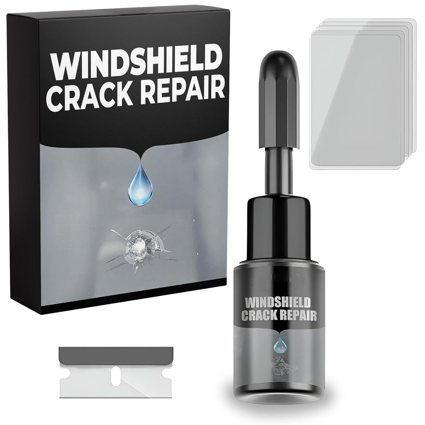 US Imported Glass Crack Fix Kit (Buy 1 Get 1 Free)