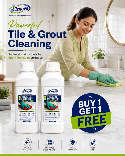 Clenova Pro Tile & Grout Cleaner | BUY 1 GET 1 FREE