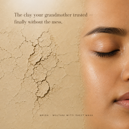 Mrida™ Multani Mitti Face Mask ( Pack of 5)