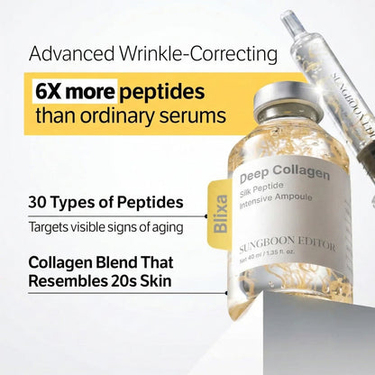 Deep Collagen Silk Peptide Ampoule (Buy 1 Get 1 Free)