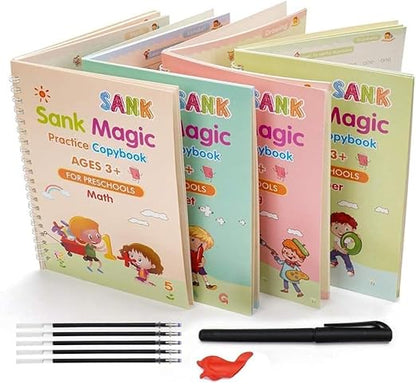 Twinklez Magic Book (BUY 1 BOOKS GET 4 BOOKS 1 Pen,1 Grip, 10 REFILLS FREE)