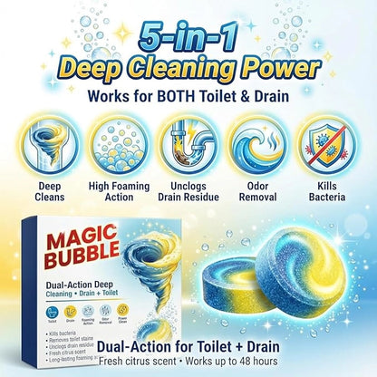 Magic Bubble Cleaning Tablets | 🔥BUY 1 GET 1 FREE🔥