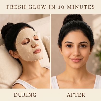 Mrida™ Multani Mitti Face Mask ( Pack of 5)