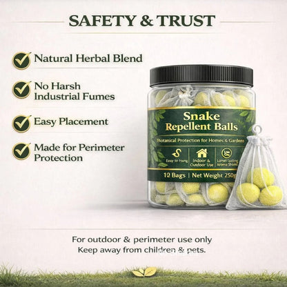 Snake Repellent Balls - Advanced Herbal Shield Protection