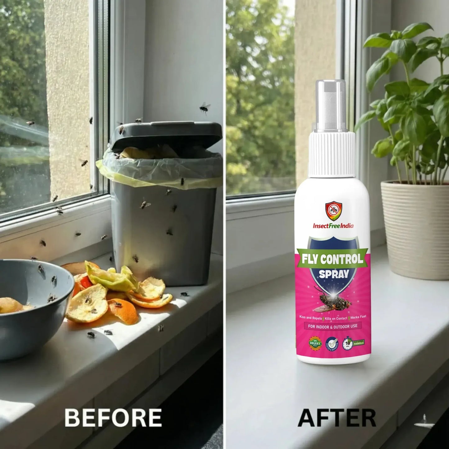 Fly Repellent Spray|  Natural & Safe | BUY 1 GET 1 FREE