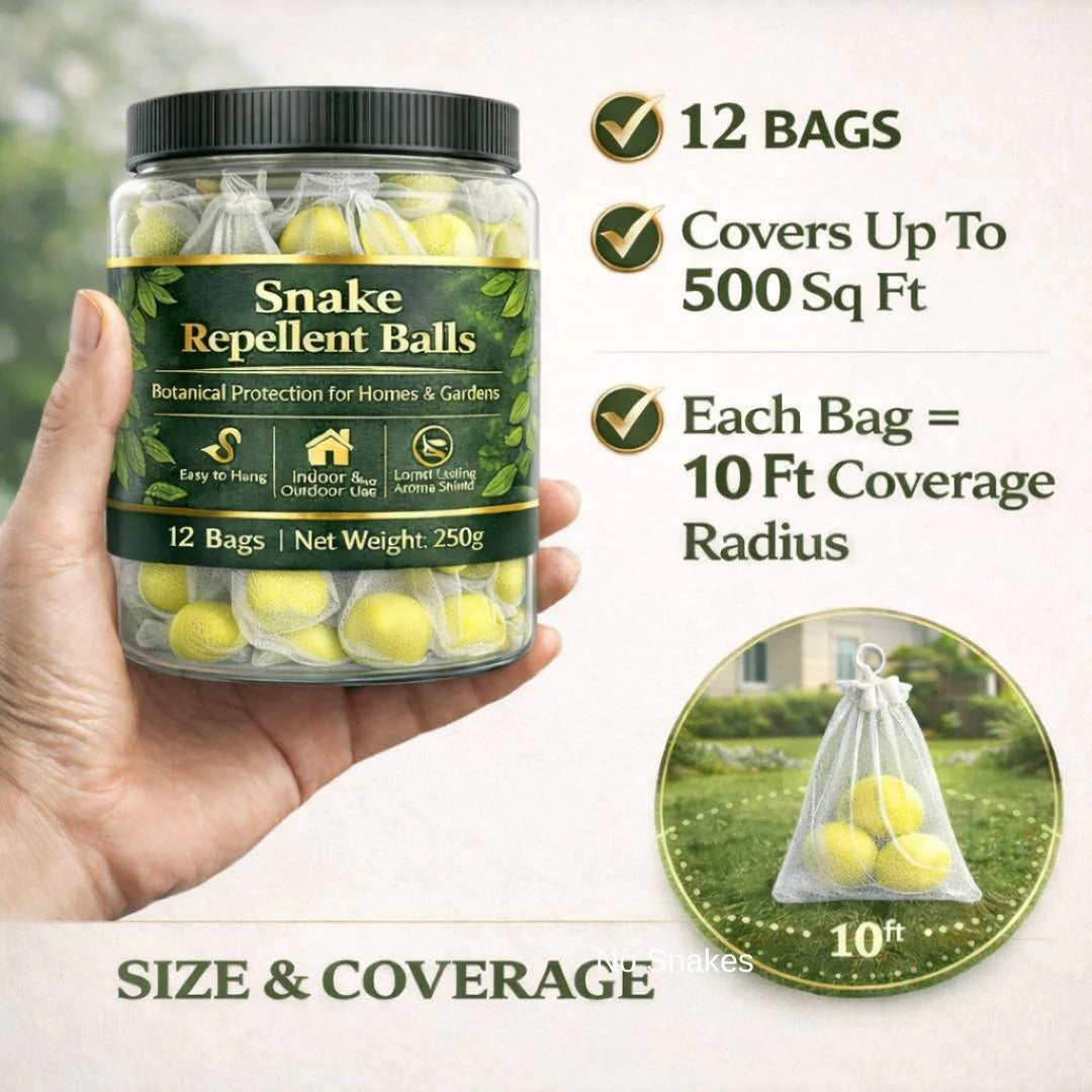 Snake Repellent Balls - Advanced Herbal Shield Protection