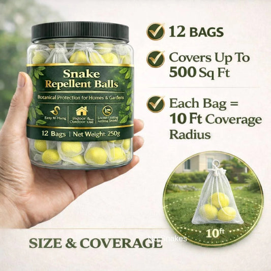 Snake Repellent Balls - Advanced Herbal Shield Protection