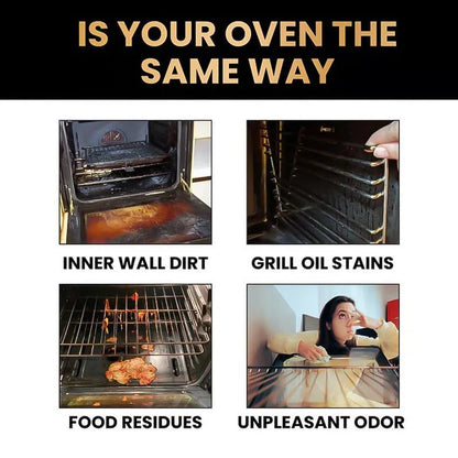 Powerful Oven & Grill Cleaner Spray ( BUY 1 GET 3 FREE ) | Dissolves Grease in 5 Mins |
