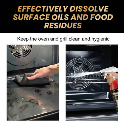 Powerful Oven & Grill Cleaner Spray ( BUY 1 GET 3 FREE ) | Dissolves Grease in 5 Mins |